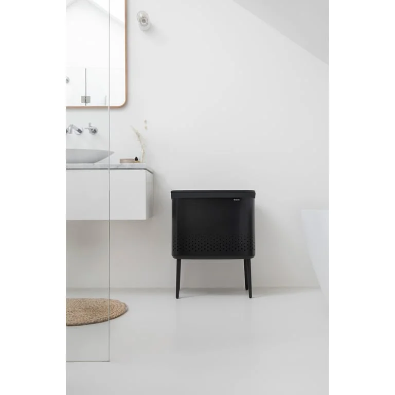 Laundry Bin Brabantia Bo, 60L, Matt Black