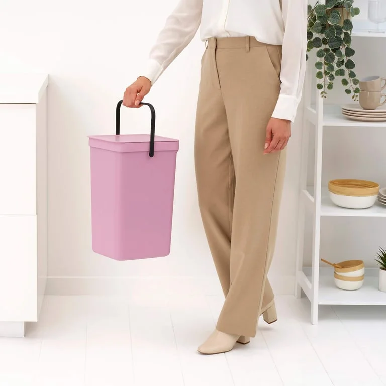 Coș de colectare separată Brabantia Sort&Go 16L, Lilac Pink