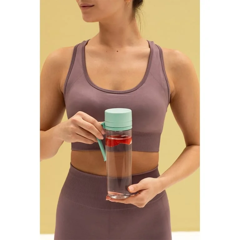 Sticlă Brabantia Make&Take 500ml  Jade Green, cu filtru