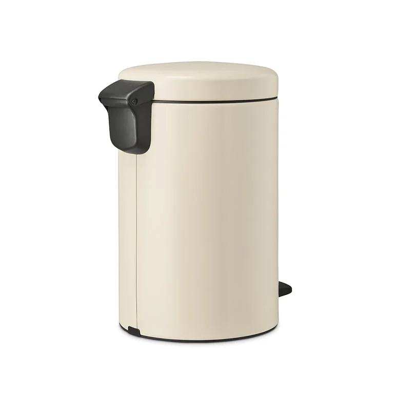 Coș de gunoi cu pedală Brabantia NewIcon 12L, Soft Beige