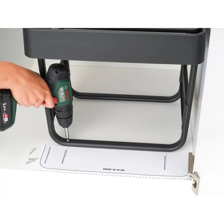 Coș de colectare separată Brabantia Sort&Go 2x10L+20L, Dark Grey & Jade Green