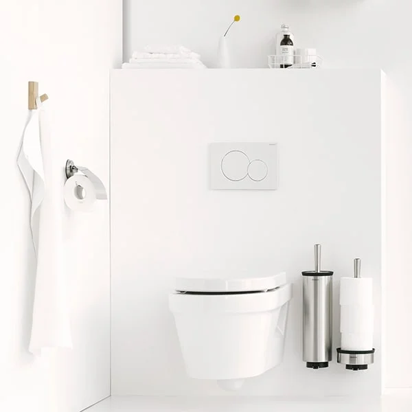 Perie de toaletă Brabantia Profile Matt Steel
