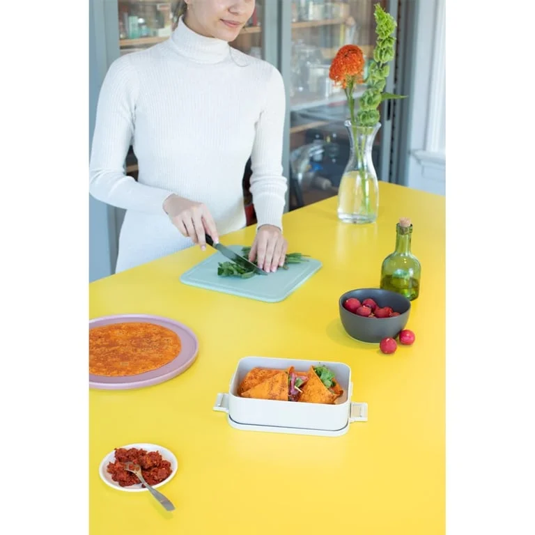 Lunch Box Brabantia Make&Take Light Grey Medium, Plastic
