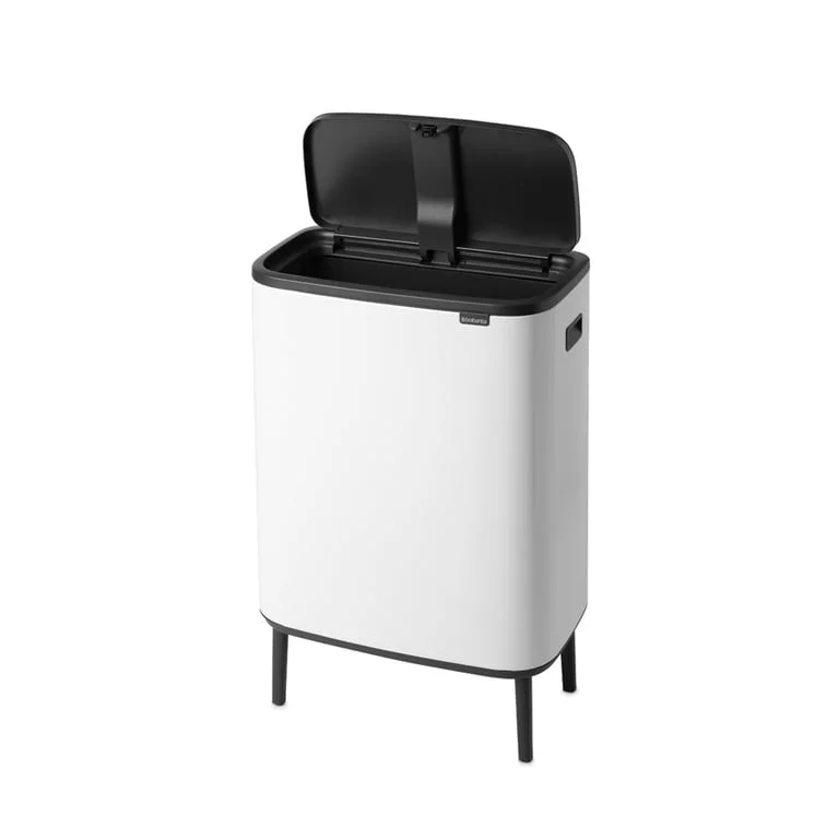 Bo Touch Bin Hi Brabantia, 60 litre, Plastic Bucket White