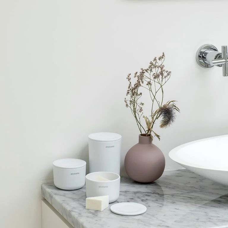 Set de depozitare Brabantia ReNew White 3 bucăți