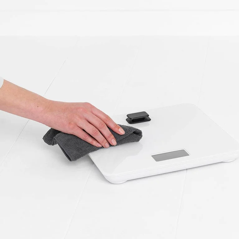 Bathroom Scale Brabantia, Battery Free, White