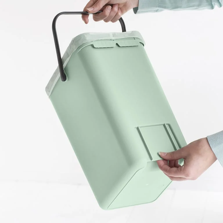Coș de colectare selectivă Brabantia Sort&Go 12L, Jade Green