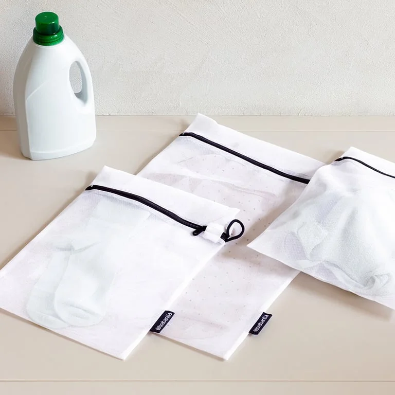 Laundry Bags Brabantia White/Grey, Two Sizes, 3 Pcs