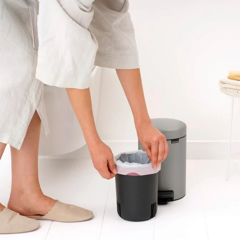 Pedal Waste Bin Brabantia NewIcon 3L, Soft Grey