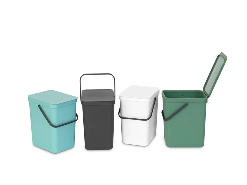 Coș de colectare selectivă Brabantia Sort&Go 25L, Fir Green
