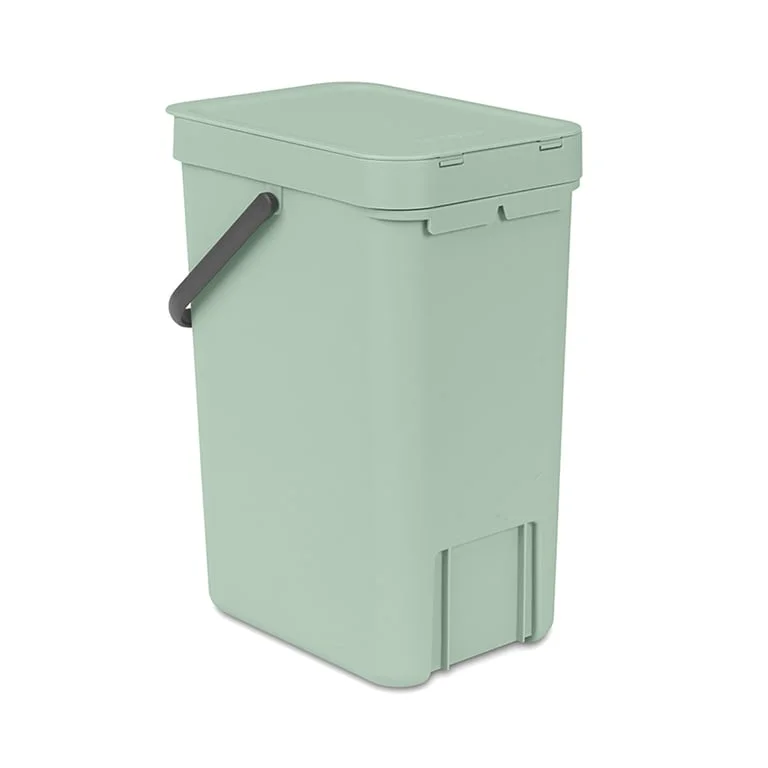 Coș de colectare selectivă Brabantia Sort&Go 12L, Jade Green