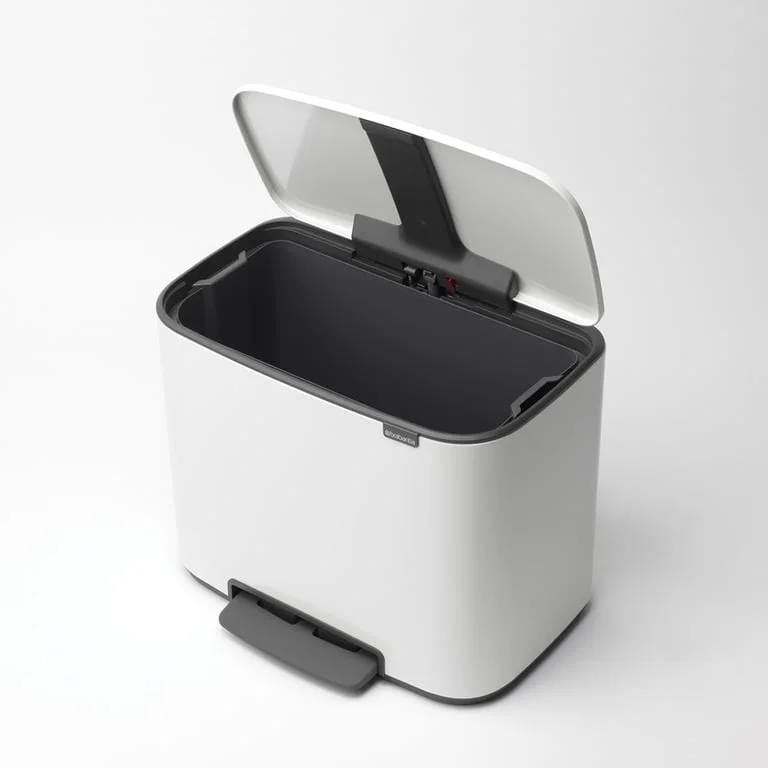 Brabantia Bo Pedal Bin, 36L, White
