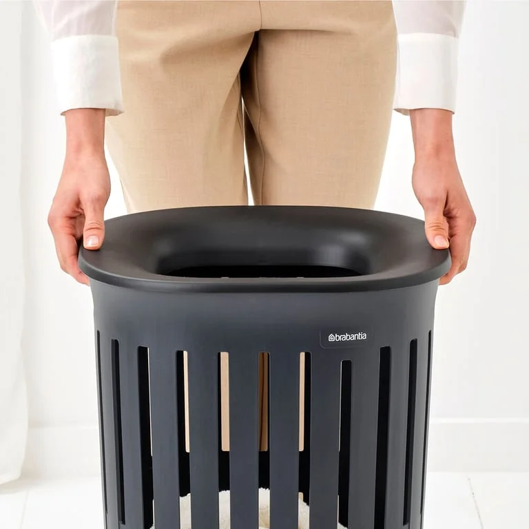 Coș de rufe Brabantia Collect-It Hi, 55L, Black