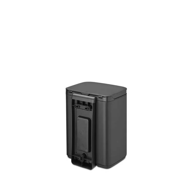 Coș de gunoi Brabantia Bo Small 4L, Mineral Infinite Grey