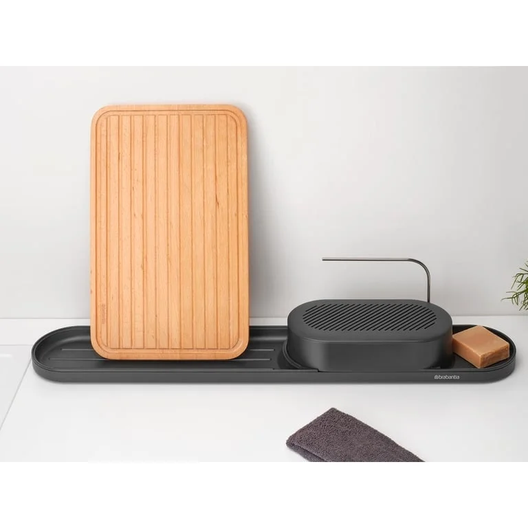 Set de organizare pentru chiuvetă  Brabantia SinkStyle Mineral Infinite Grey, 2 bucăți