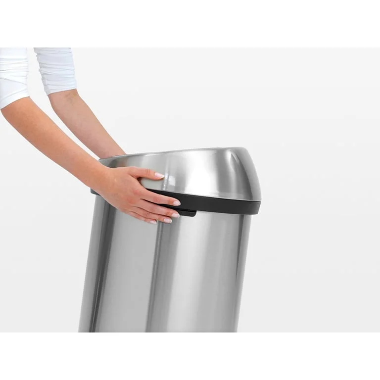 Coș de gunoi Brabantia Touch 60L, Platinum