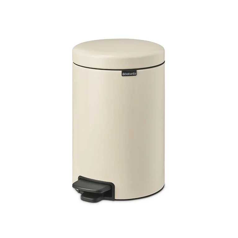 Coș de gunoi cu pedală Brabantia NewIcon 12L, Soft Beige