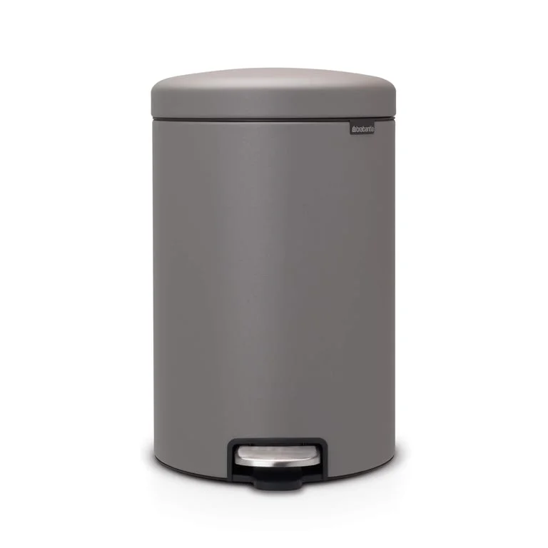 Pedal Bin Brabantia NewIcon 20 L Mineral Concrete Grey