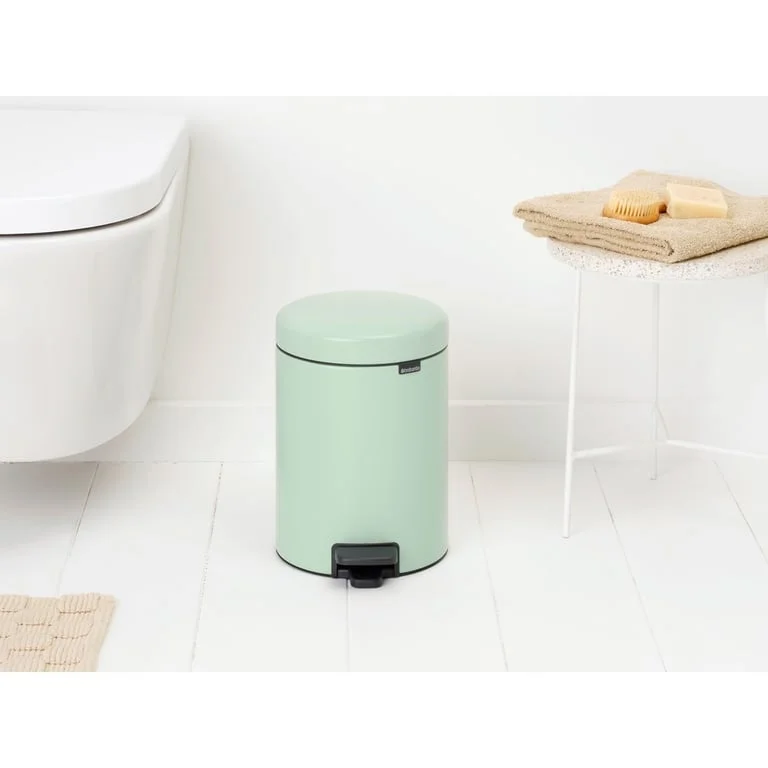 Coș de gunoi cu pedală Brabantia NewIcon 5L, Jade Green