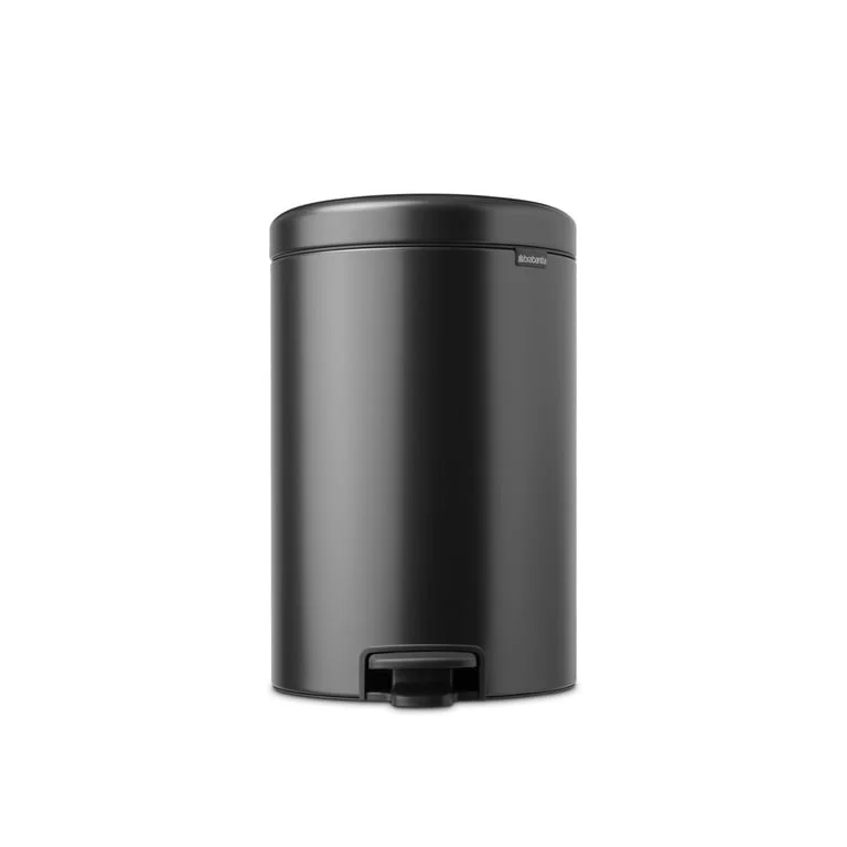 Coș de gunoi cu pedală Brabantia NewIcon 20L, Confident Grey