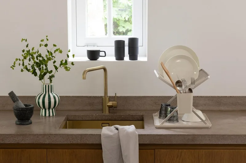 Brabantia Uscător compact pliabil, Soft Beige
