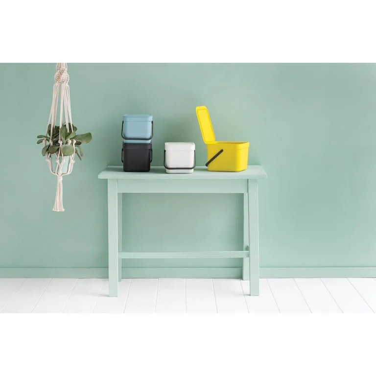 Coș de colectare selectivă Brabantia Sort&Go 6L, Dark Grey
