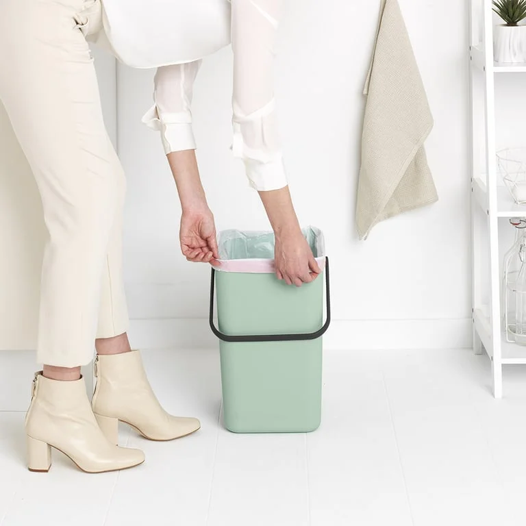 Coș de colectare selectivă Brabantia Sort&Go 25L, Jade Green