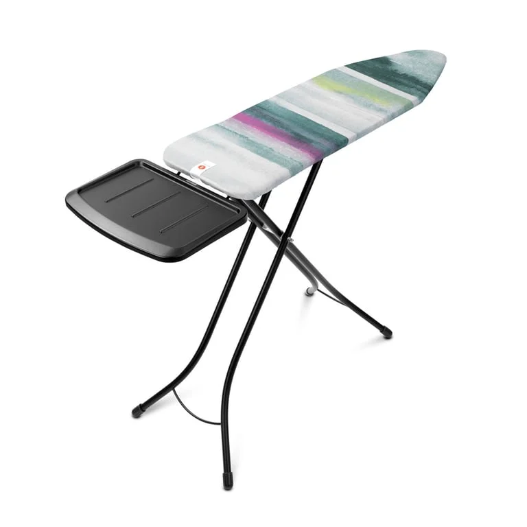 Masă de călcat Brabantia B 124x38cm cu suport pentru generator de abur, Morning Breeze