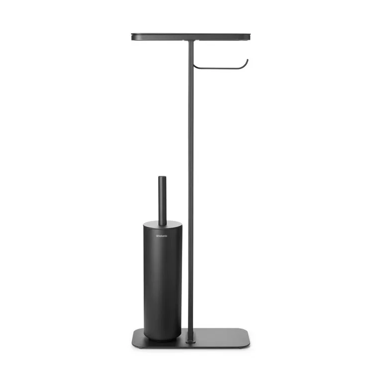 Stativ pentru perie WC și hârtie igienică Brabantia MindSet Mineral Infinite Grey