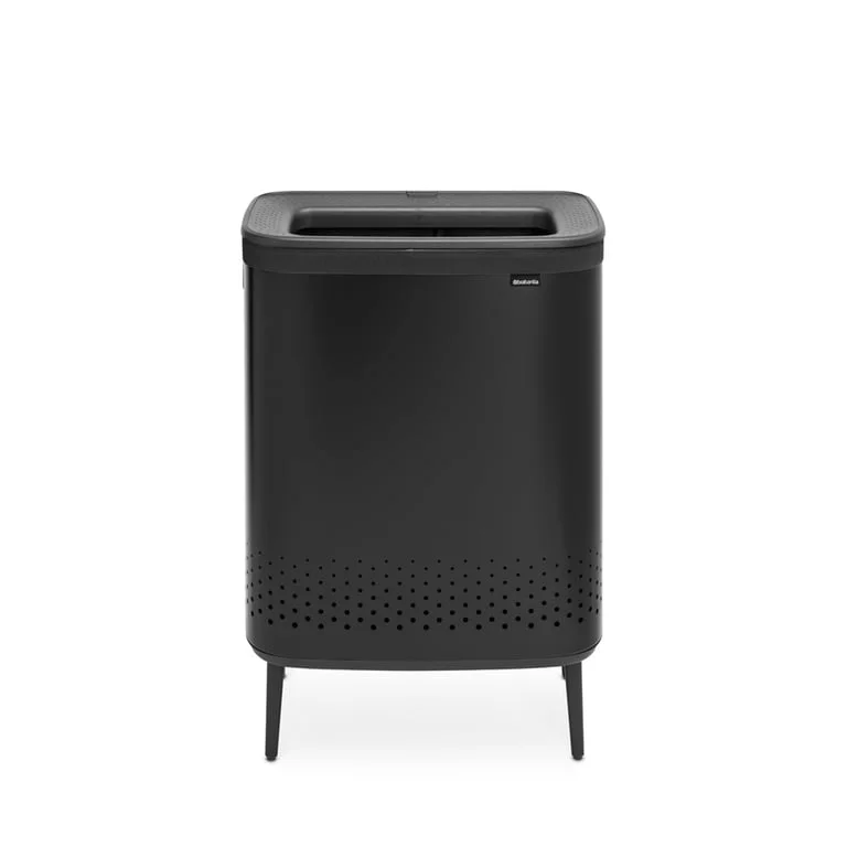 Laundry Bin Brabantia Bo, 2x45L, Matt Black