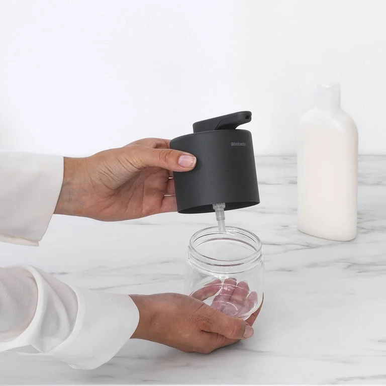 Dozator de săpun lichid Brabantia MindSet Mineral Infinite Grey