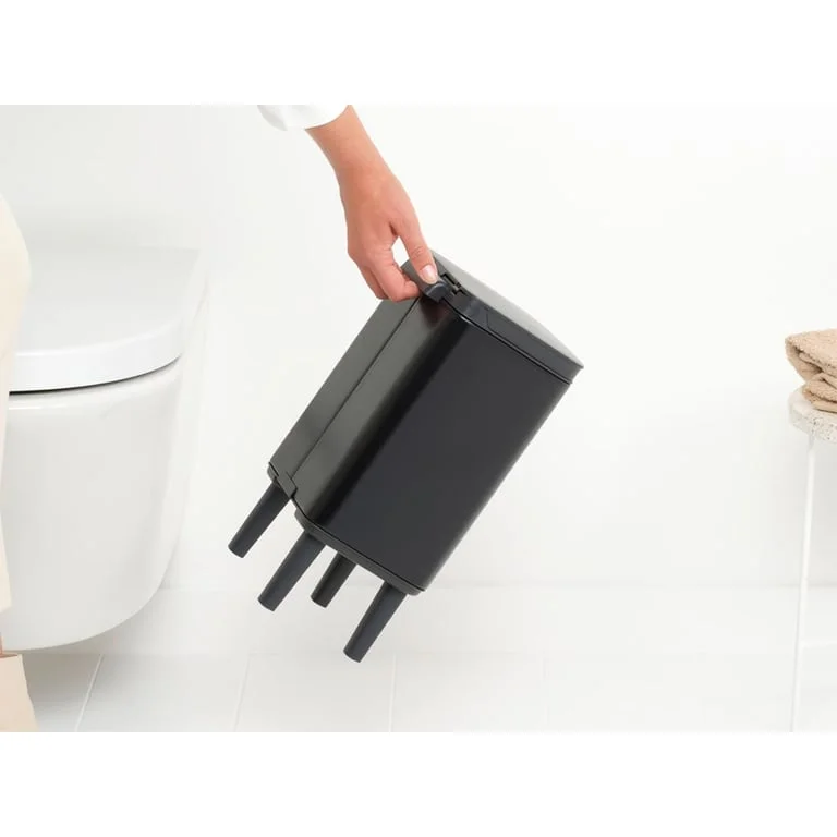 Coș de gunoi Brabantia Bo Small Hi 4L, Matt Black