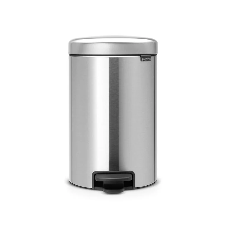 Waste Bin NewIcon Brabantia 12L, Matt Steel