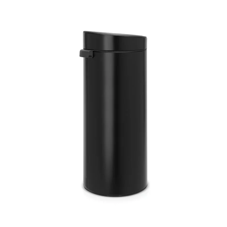 Coș de gunoi Brabantia Touch New 30L, Matt Black