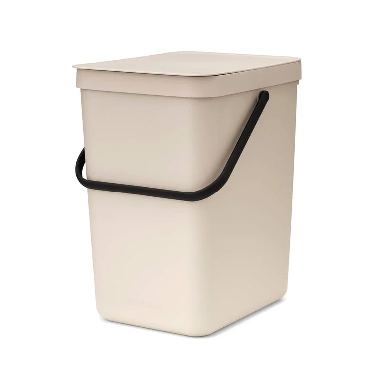 Coș de colectare separată Brabantia Sort&Go 25L, Soft Beige
