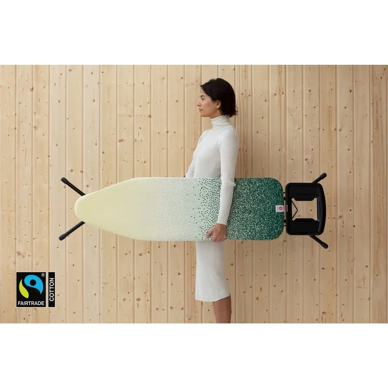 Masă de călcat Brabantia B 124x38cm cu suport solid pentru fier, New Dawn