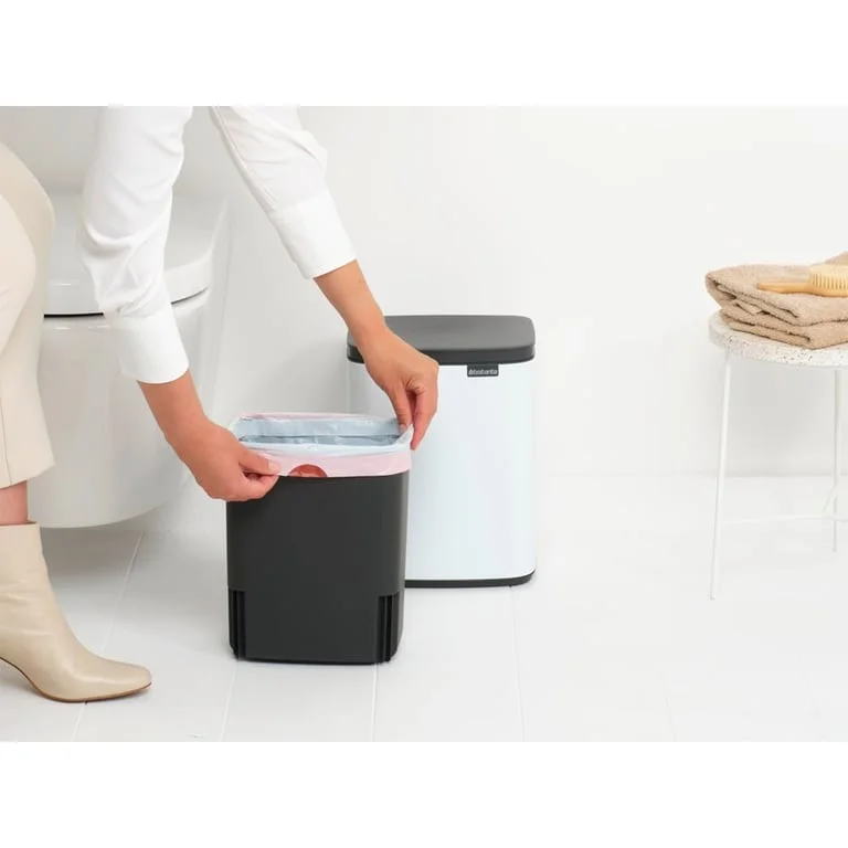 Coș de gunoi Brabantia Bo Small 7L, White