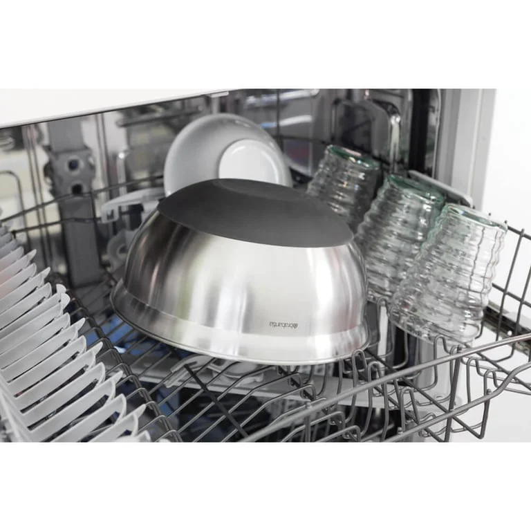 Boluri pentru mixare Brabantia Profile 1L+1.6L+3L, Matt Steel/Black, 3 piesi