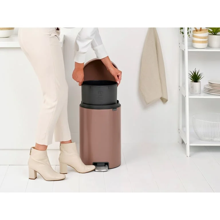 Pedal Waste Bin Brabantia NewIcon 20L, Satin Taupe