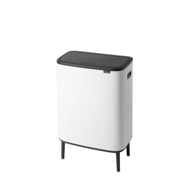 Bo Touch Bin Hi Brabantia, 60 litre, Plastic Bucket White