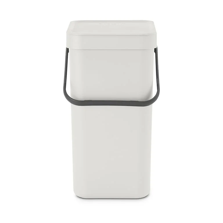 Coș de colectare selectivă Brabantia Sort&Go 12L, Light Grey