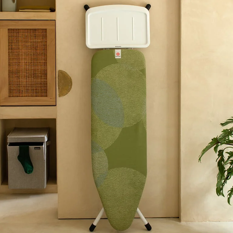 Masă de călcat Brabantia B 124x38cm cu suport pentru generator de abur, Calm Rustle