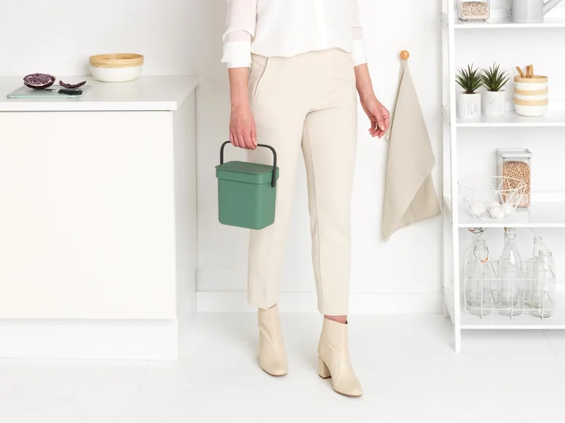 Coș de colectare separată Brabantia Sort&Go 3L, Fir Green