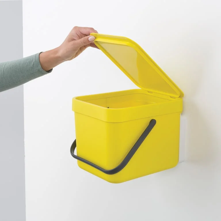 Coș de colectare selectivă Brabantia Sort&Go 6L, Dark Grey