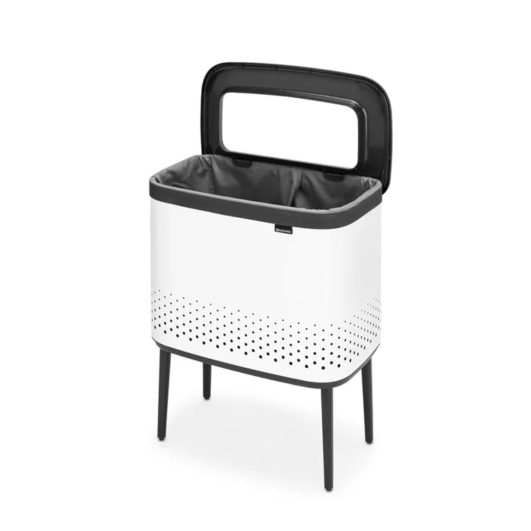 Laundry Bin Brabantia Bo, 60L, White