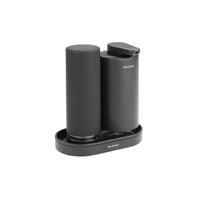 Soap Dispenser Set Brabantia SinkStyle Mineral Infinite Grey, 2x 200 ml