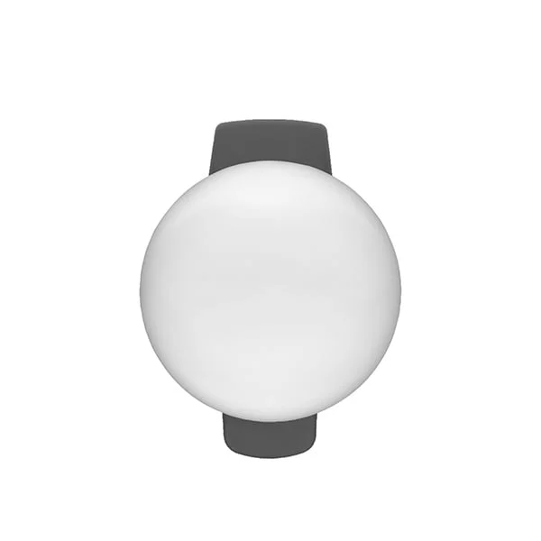 Coș de gunoi cu pedală Brabantia NewIcon 3L, Matt Steel, Fingerprint proof