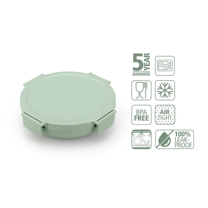 Lunch Bowl Brabantia Make&Take Jade Green 1L, Plastic