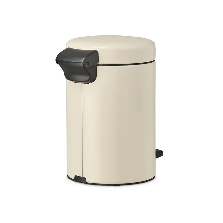 Coș de gunoi cu pedală Brabantia NewIcon 3L, Soft Beige