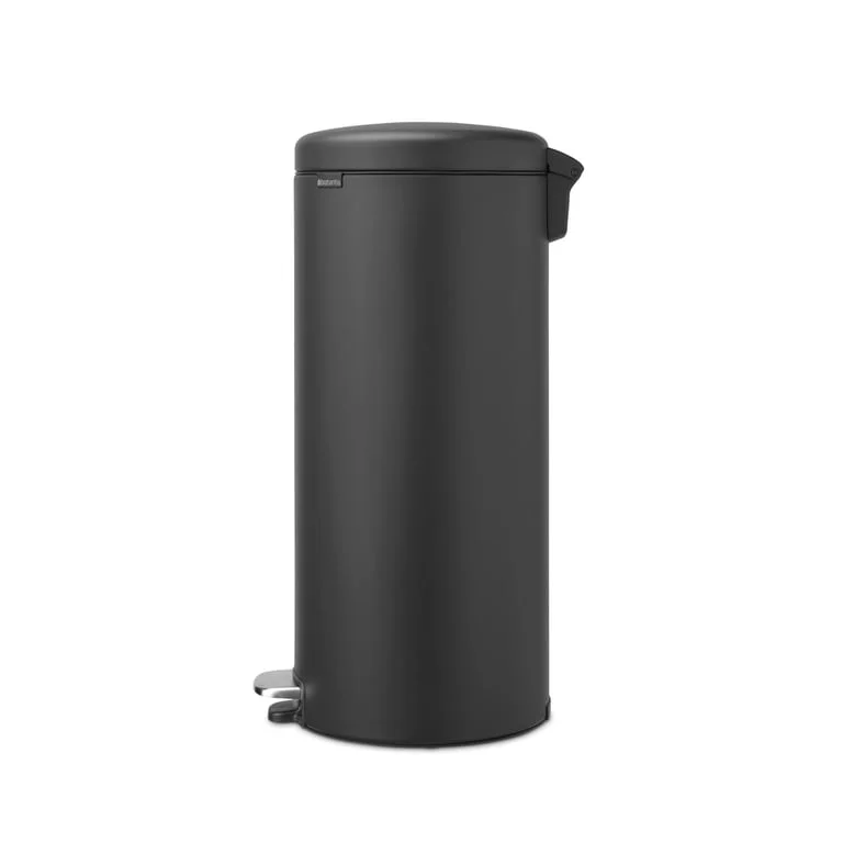 Coș de gunoi cu pedală Brabantia NewIcon 30L, Mineral Infinite Grey